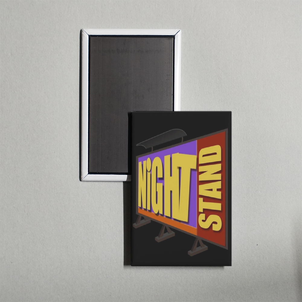 Night Stand with Dick Dietrick TV Show Fridge Magnet