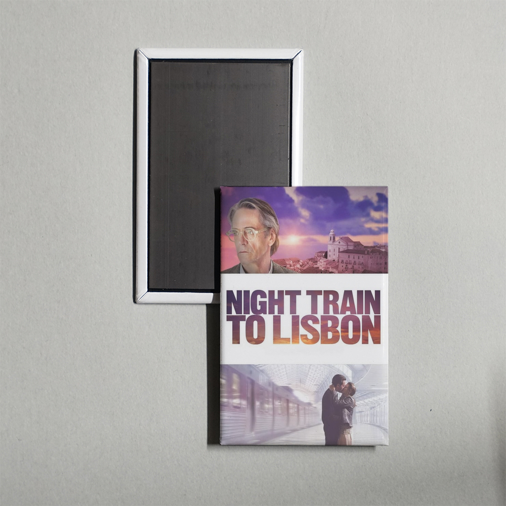Night Train to Lisbon Mini Movie Fridge Magnet