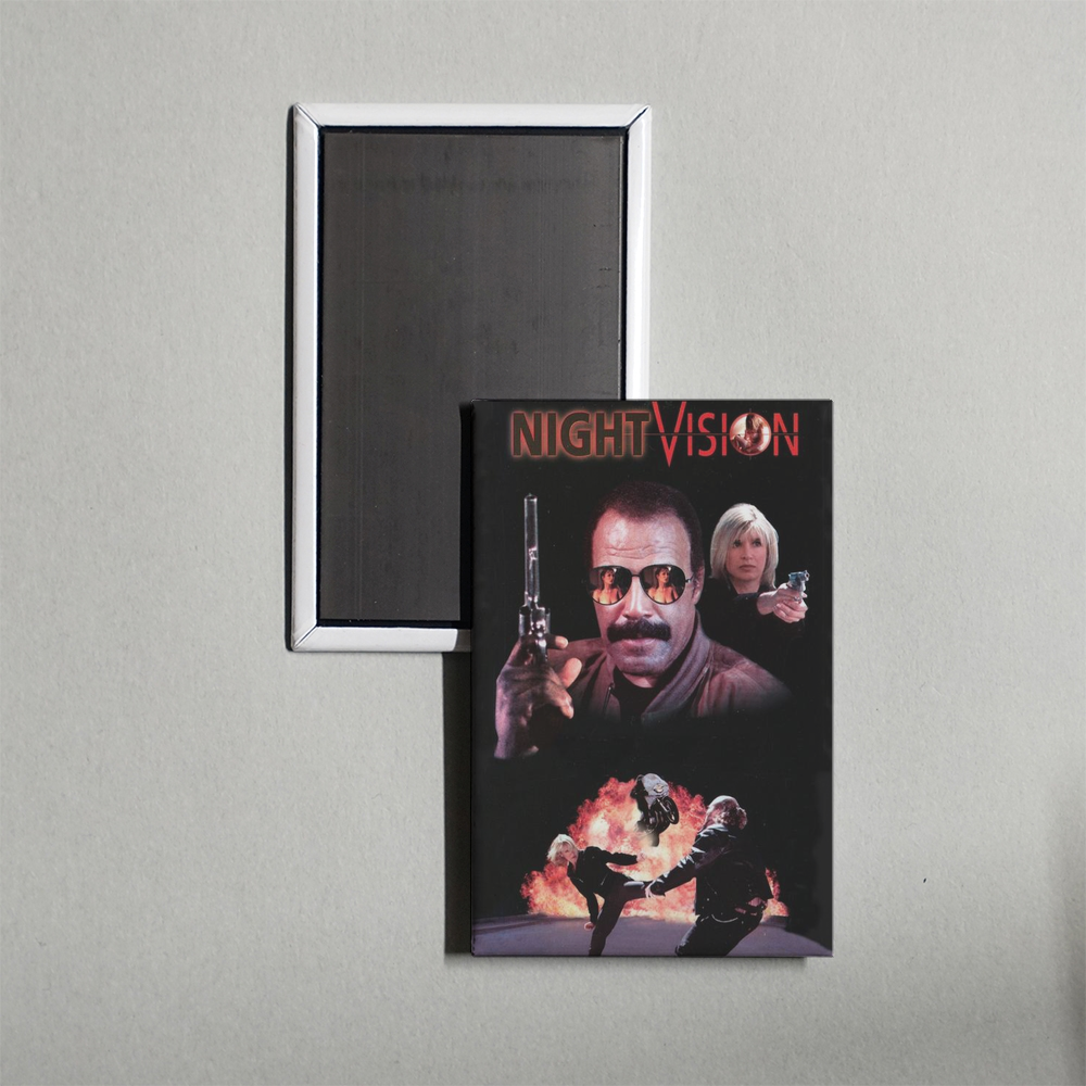 Night Vision Mini Movie Fridge Magnet
