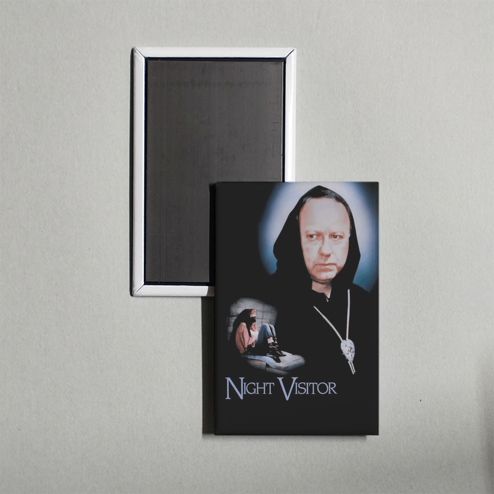 Night Visitor Mini Movie Fridge Magnet