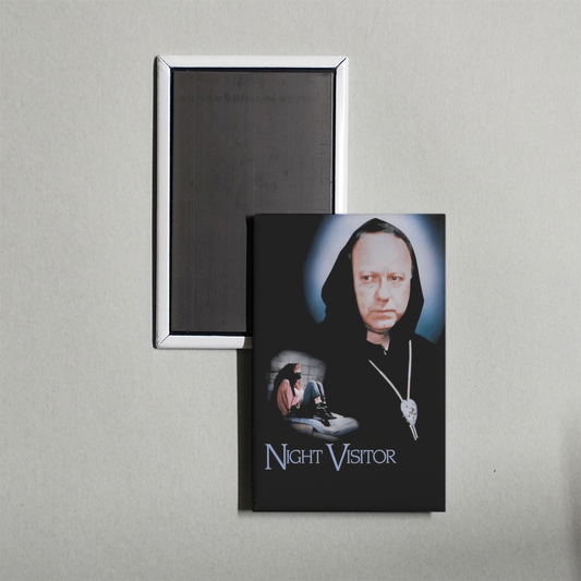 Night Visitor Mini Movie Fridge Magnet