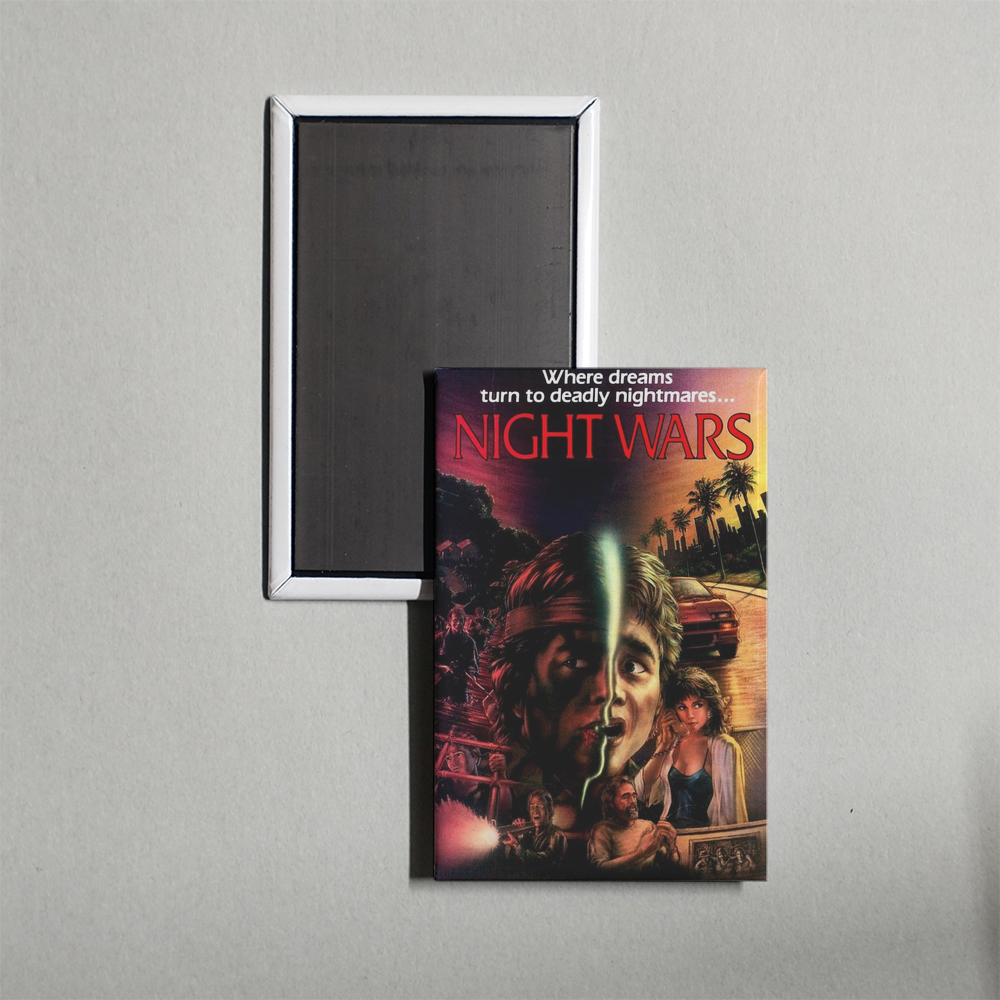 Night Wars Mini Movie Fridge Magnet