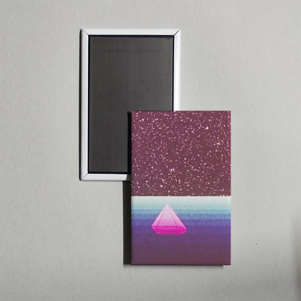 Night Waves Mini Movie Fridge Magnet