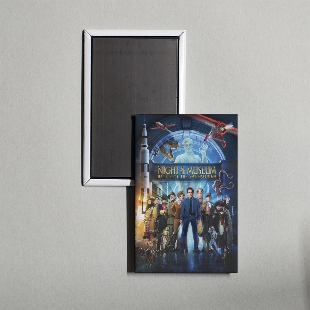 Night at the Museum Battle of the Smithsonian Mini Movie Fridge Magnet