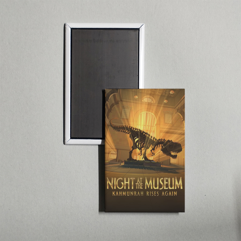 Night at the Museum Kahmunrah Rises Again Mini Movie Fridge Magnet