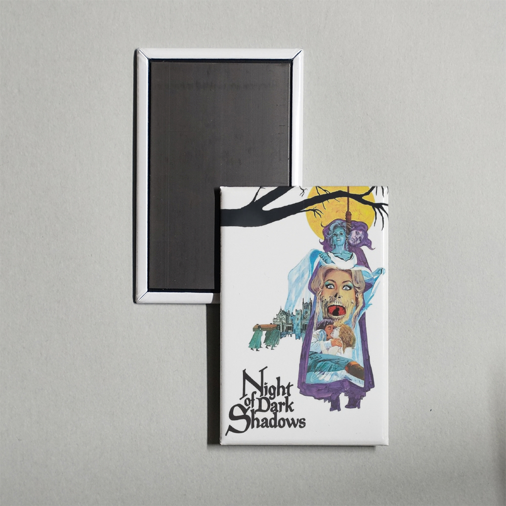 Night of Dark Shadows Mini Movie Fridge Magnet