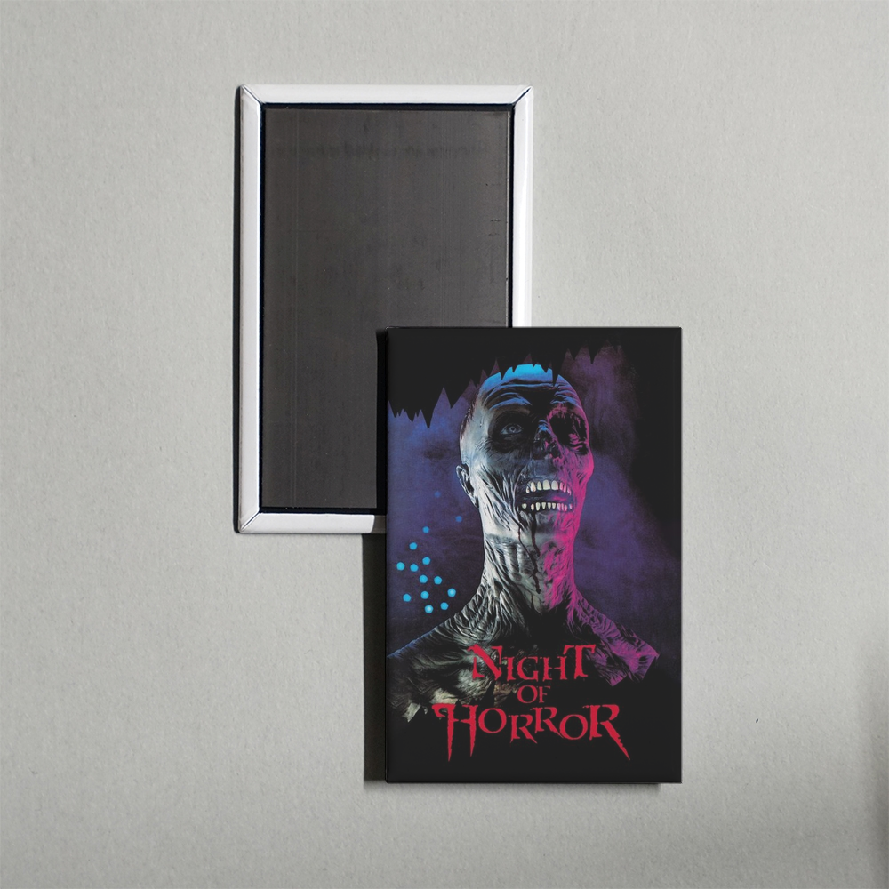Night of Horror Mini Movie Fridge Magnet