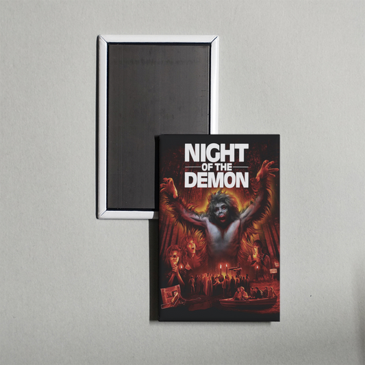 Night of the Demon Mini Movie Fridge Magnet
