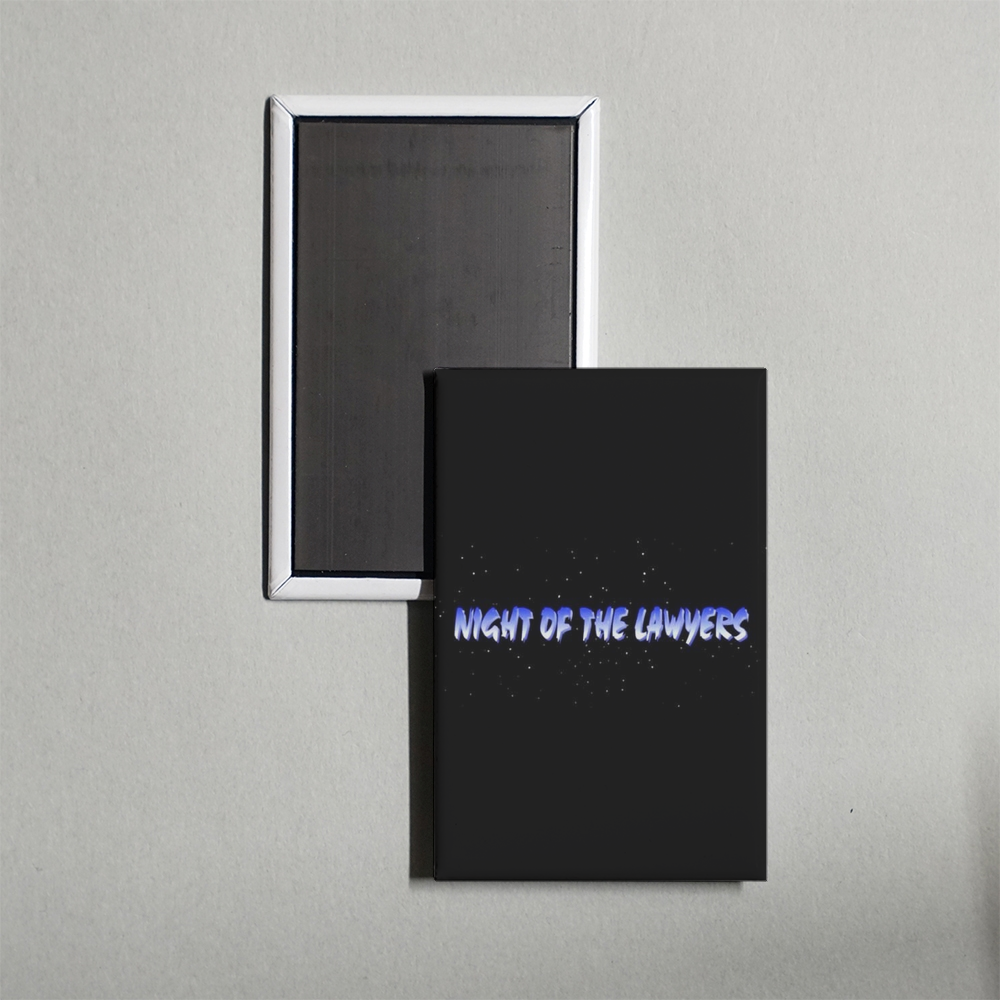 Night of the Lawyers Mini Movie Fridge Magnet