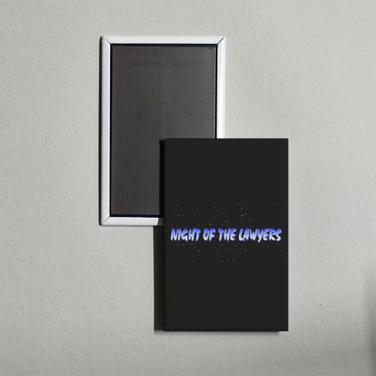 Night of the Lawyers Mini Movie Fridge Magnet