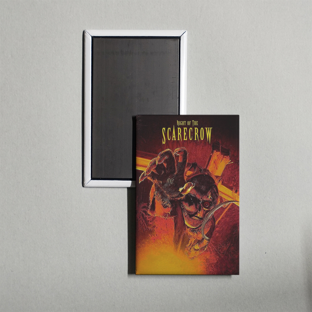 Night of the Scarecrow Mini Movie Fridge Magnet