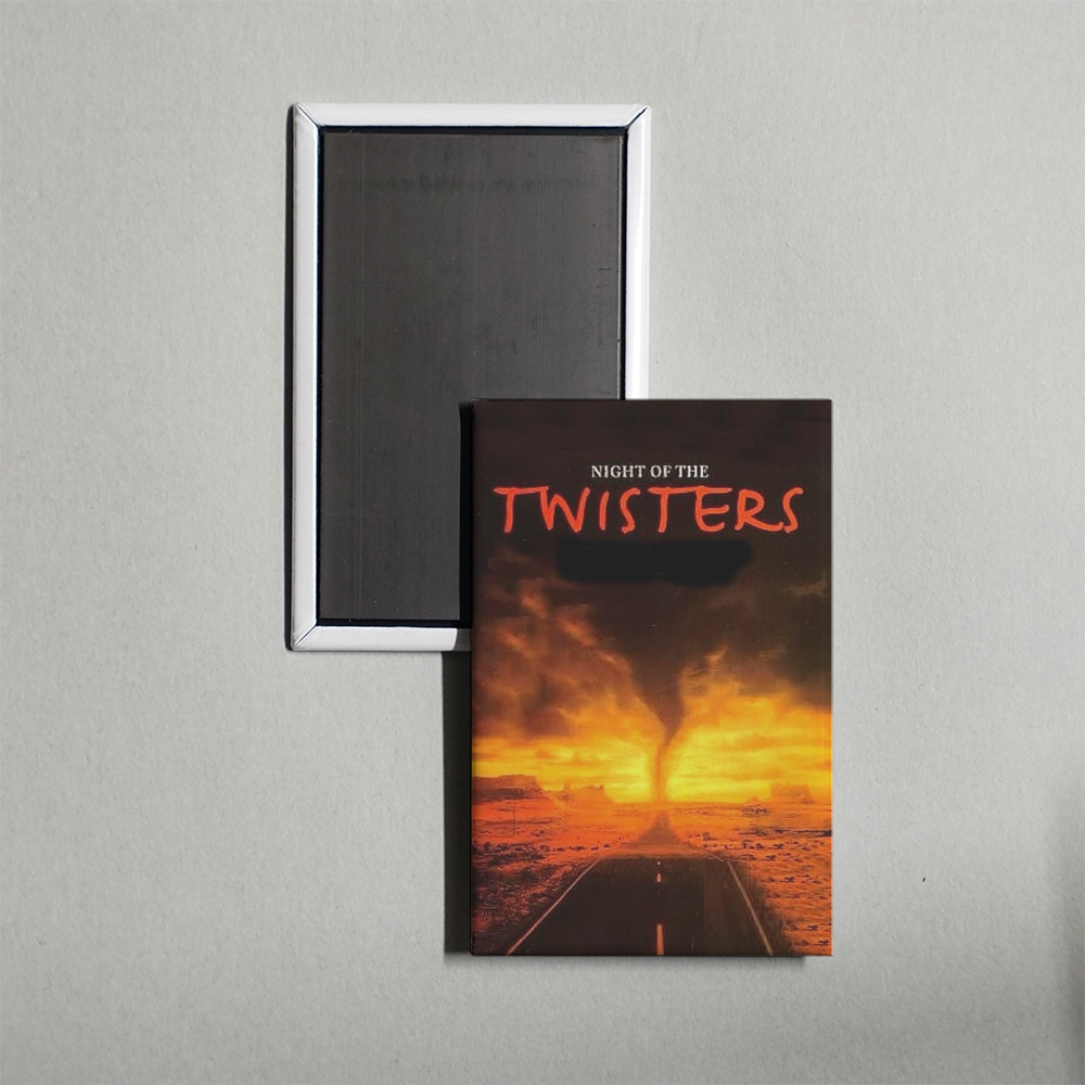 Night of the Twisters Mini Movie Fridge Magnet