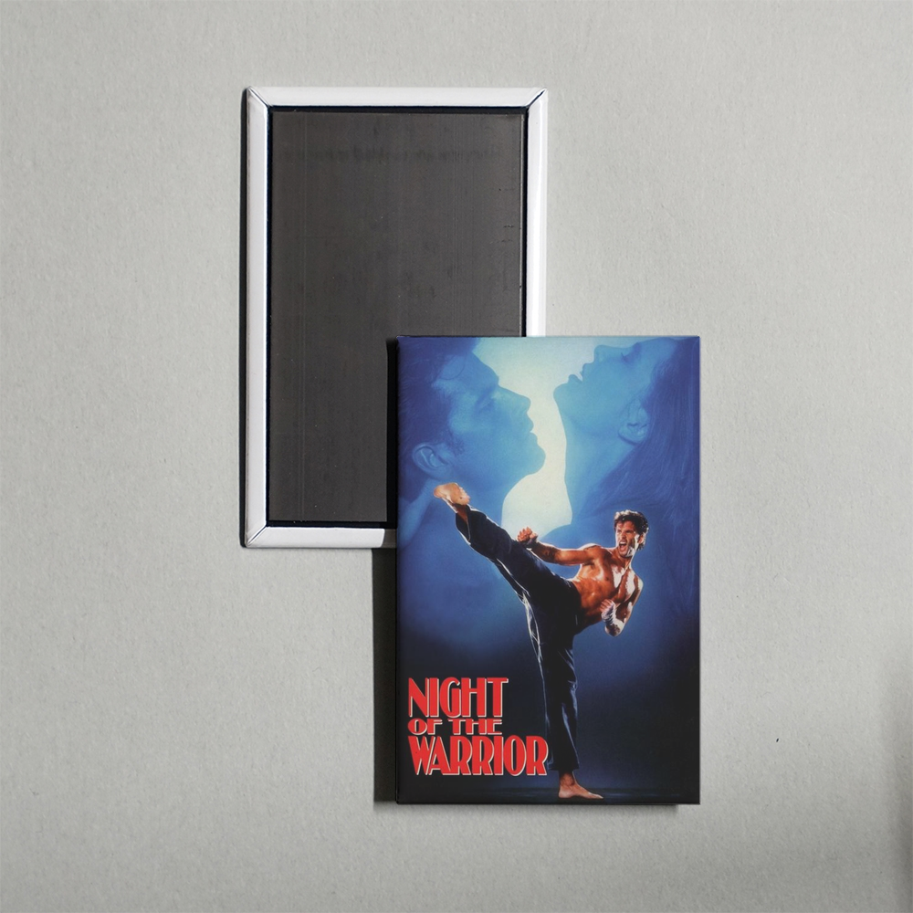 Night of the Warrior Mini Movie Fridge Magnet