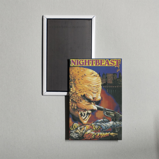 Nightbeast Mini Movie Fridge Magnet