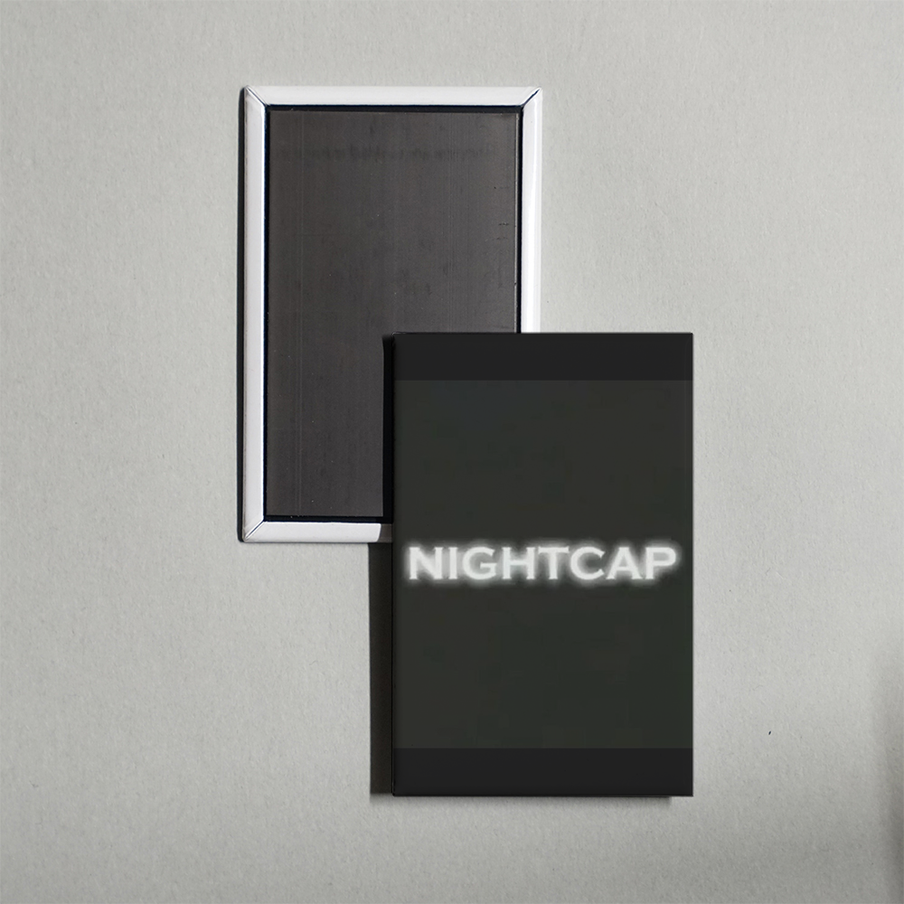 Nightcap TV Show Fridge Magnet