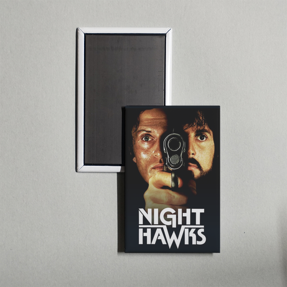 Nighthawks Mini Movie Fridge Magnet