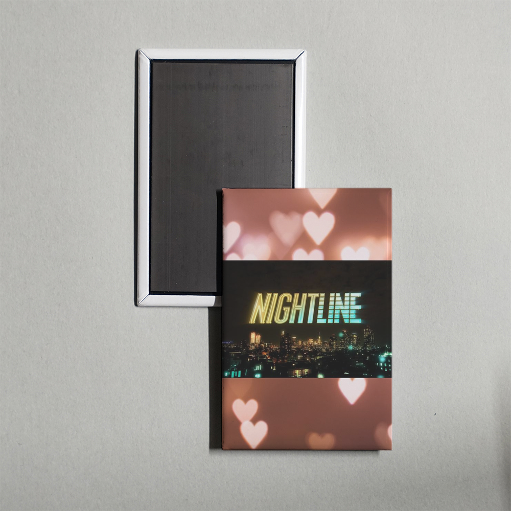 Nightline TV Show Fridge Magnet
