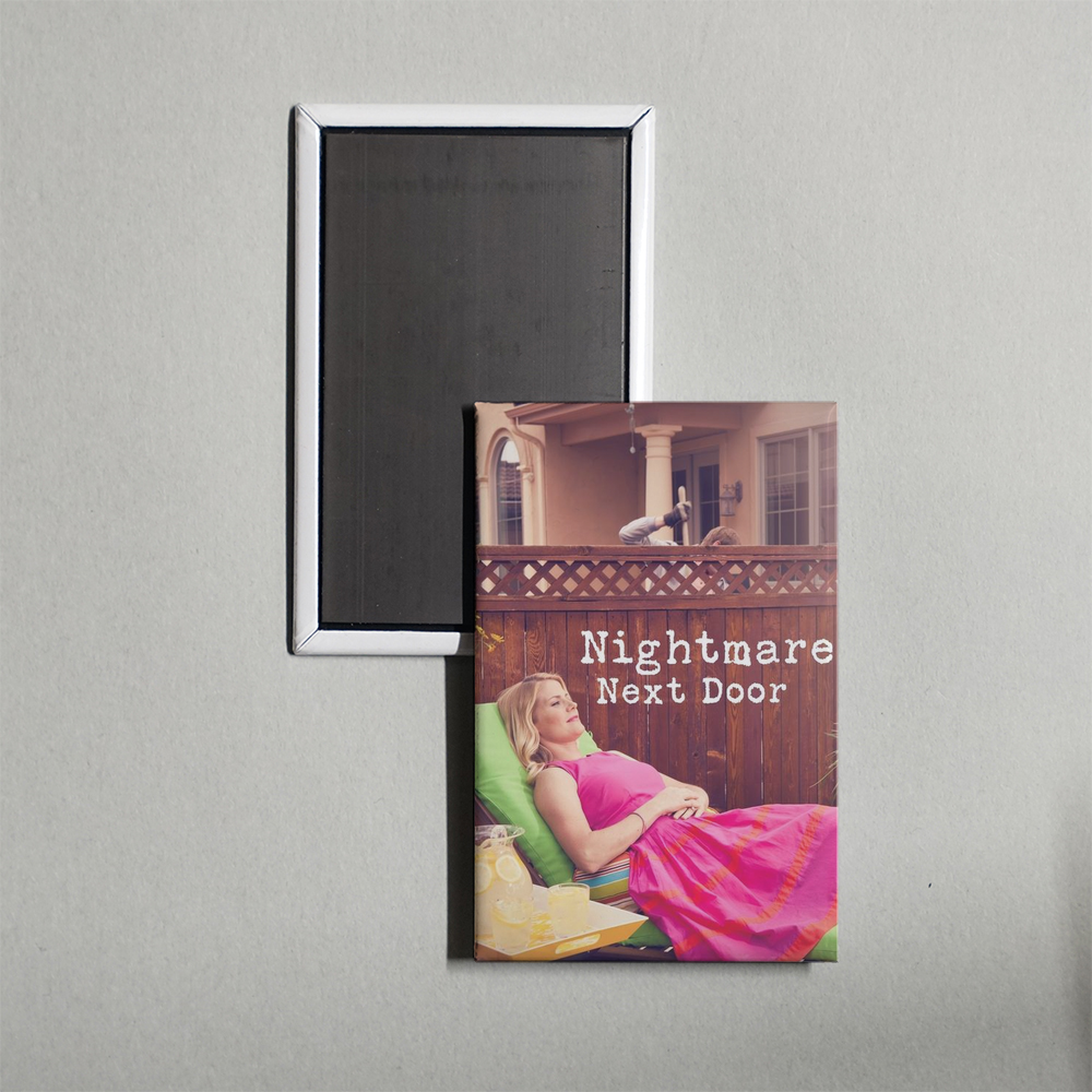 Nightmare Next Door TV Show Fridge Magnet