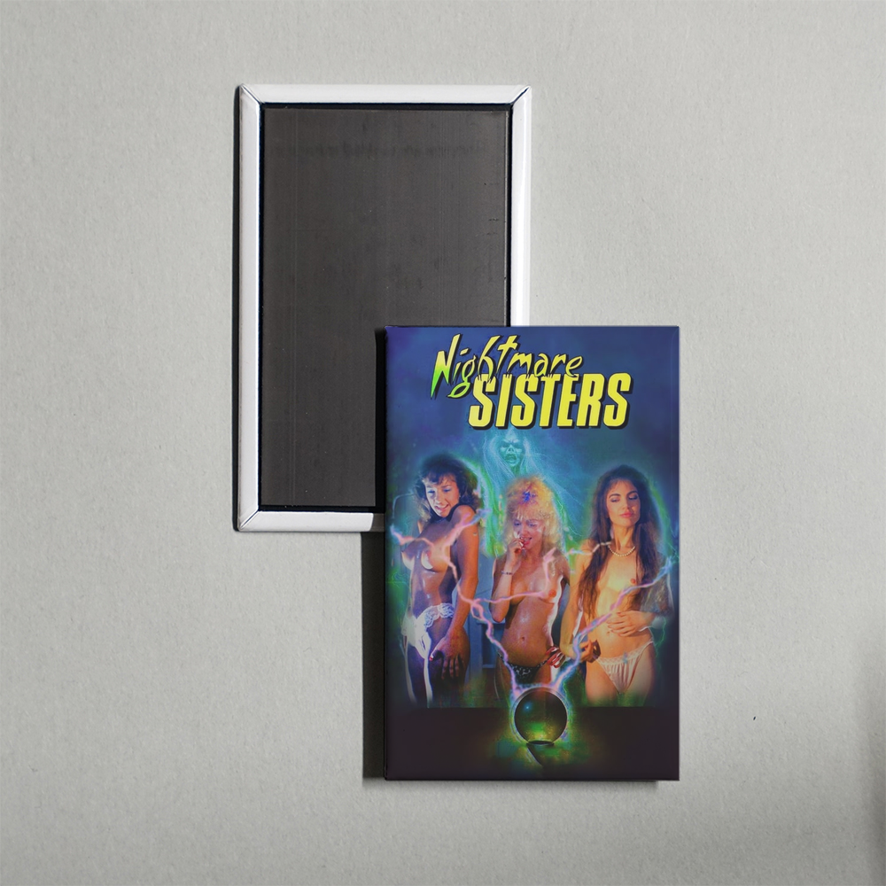 Nightmare Sisters Mini Movie Fridge Magnet