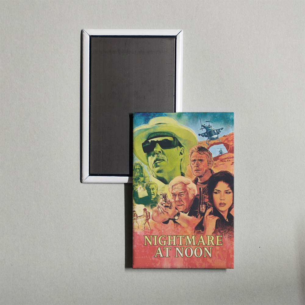 Nightmare at Noon Mini Movie Fridge Magnet