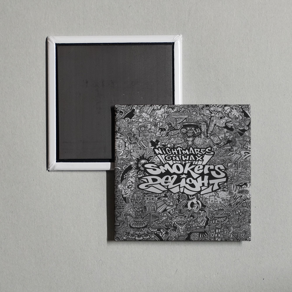 Nightmares On Wax - Smokers Delight Album Cover Fridge Magnet