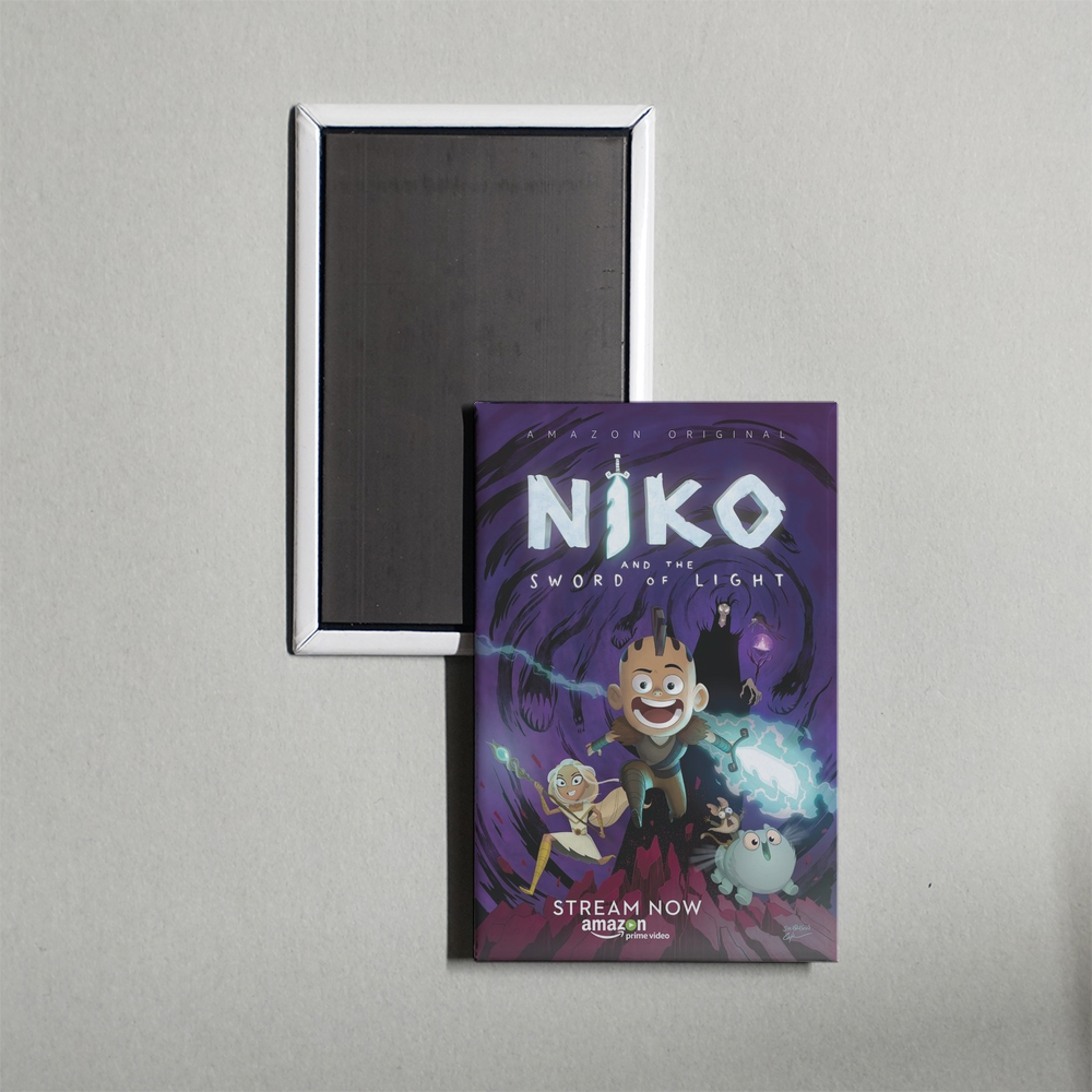 Niko and the Sword of Light TV Show Fridge Magnet