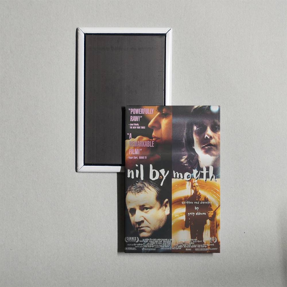 Nil by Mouth Mini Movie Fridge Magnet