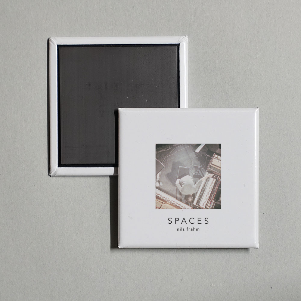 Nils Frahm - Spaces Album Cover Fridge Magnet