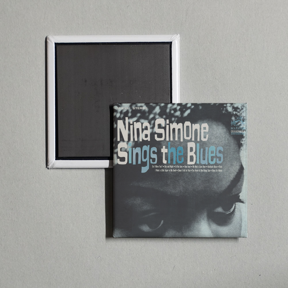 Nina Simone - Nina Simone Sings The Blues (Expanded Edition) Album Cover Fridge Magnet