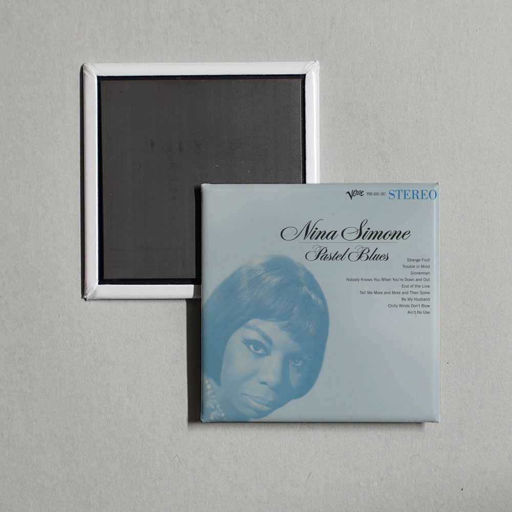 Nina Simone - Pastel Blues Album Cover Fridge Magnet