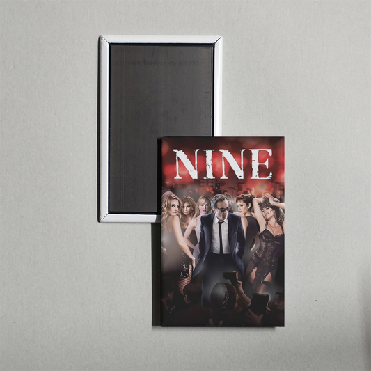 Nine Mini Movie Fridge Magnet