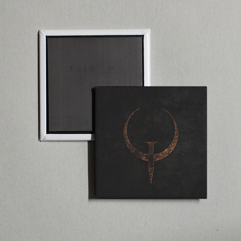 Nine Inch Nails - Quake Album Cover Fridge Magnet