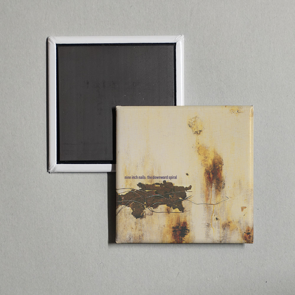 Nine Inch Nails - The Downward Spiral Album Cover Fridge Magnet