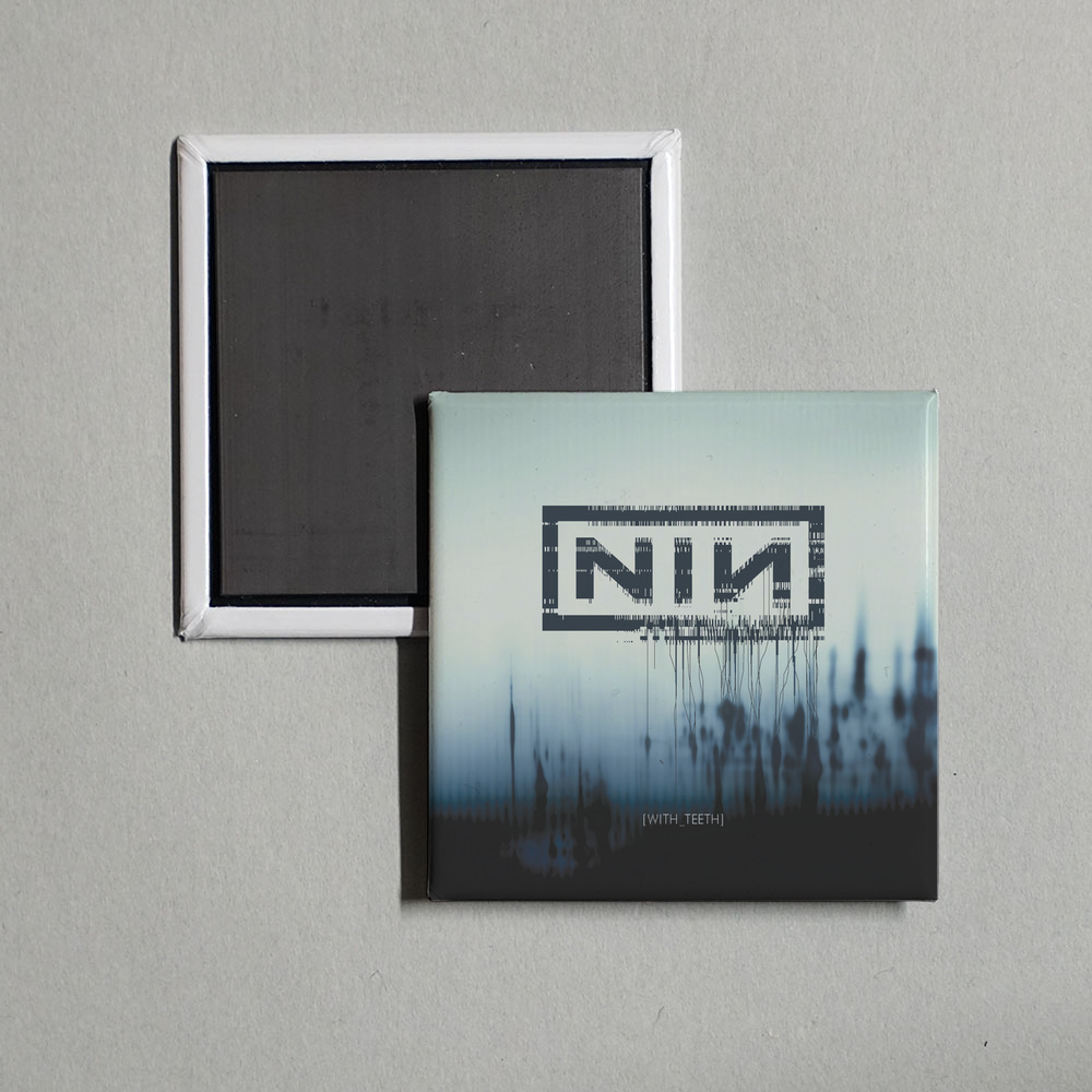 Nine Inch Nails - With Teeth Album Cover Fridge Magnet