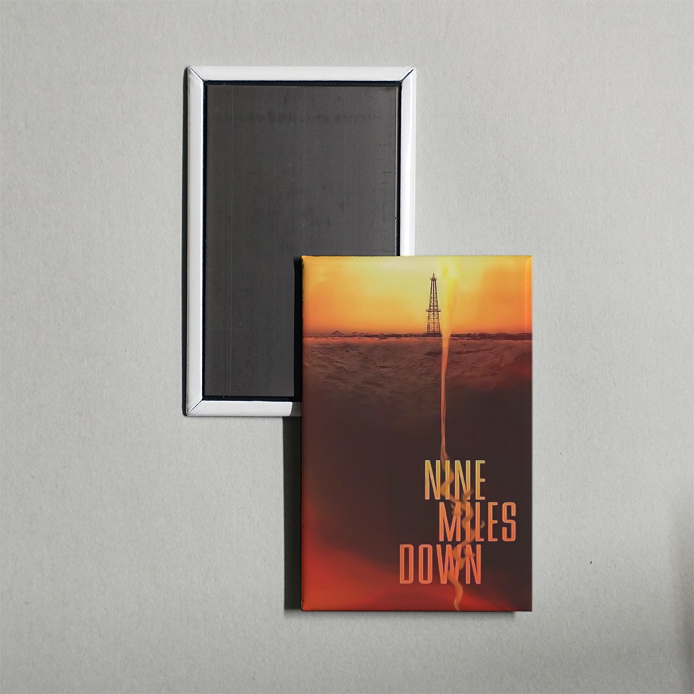 Nine Miles Down Mini Movie Fridge Magnet