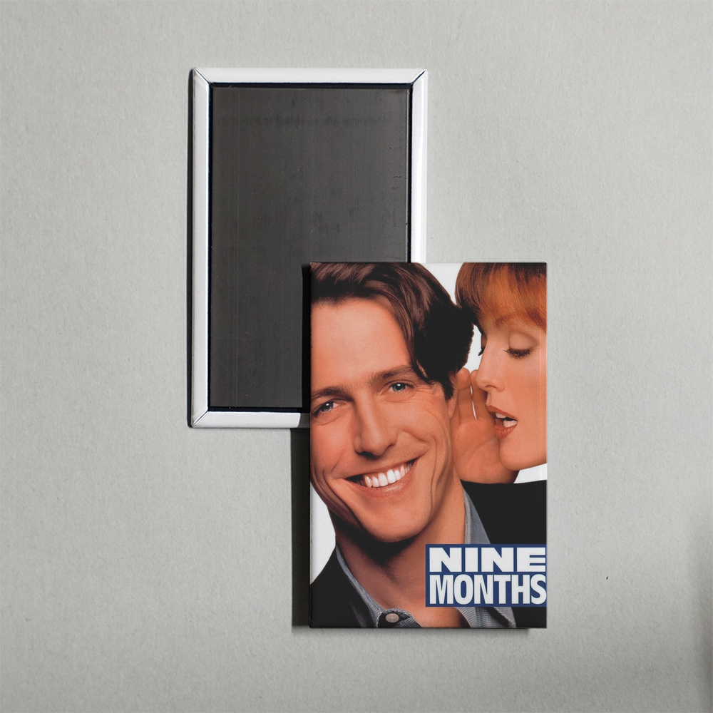 Nine Months Mini Movie Fridge Magnet