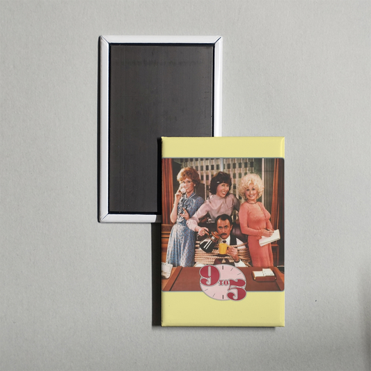 Nine to Five Mini Movie Fridge Magnet