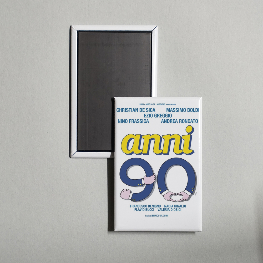 Nineties Mini Movie Fridge Magnet