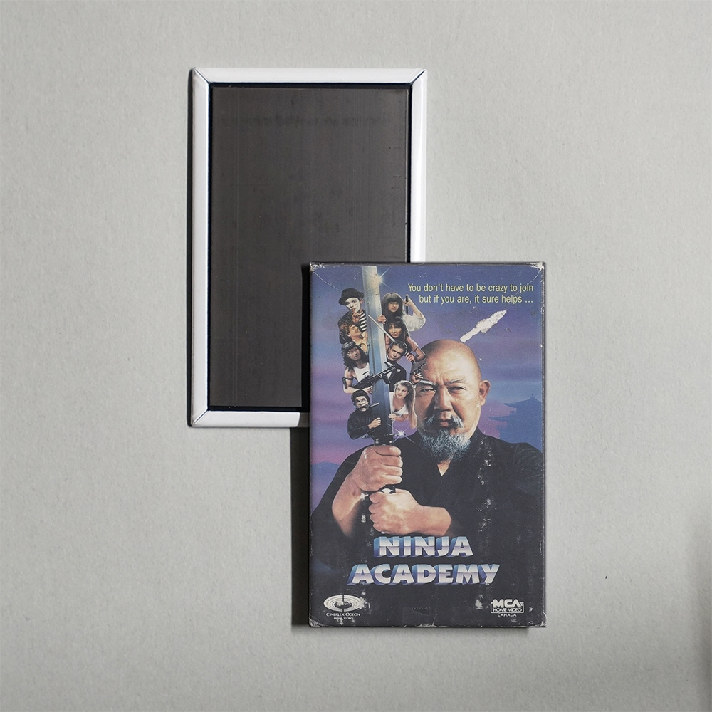 Ninja Academy Mini Movie Fridge Magnet