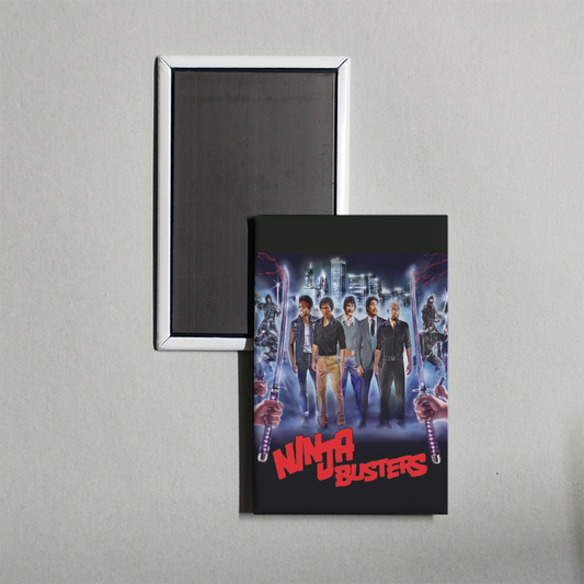 Ninja Busters Mini Movie Fridge Magnet