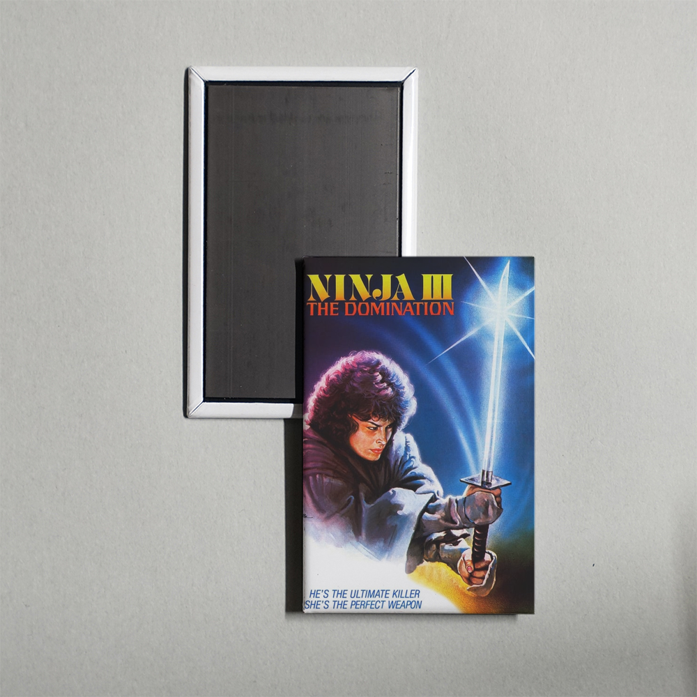 Ninja III The Domination Mini Movie Fridge Magnet