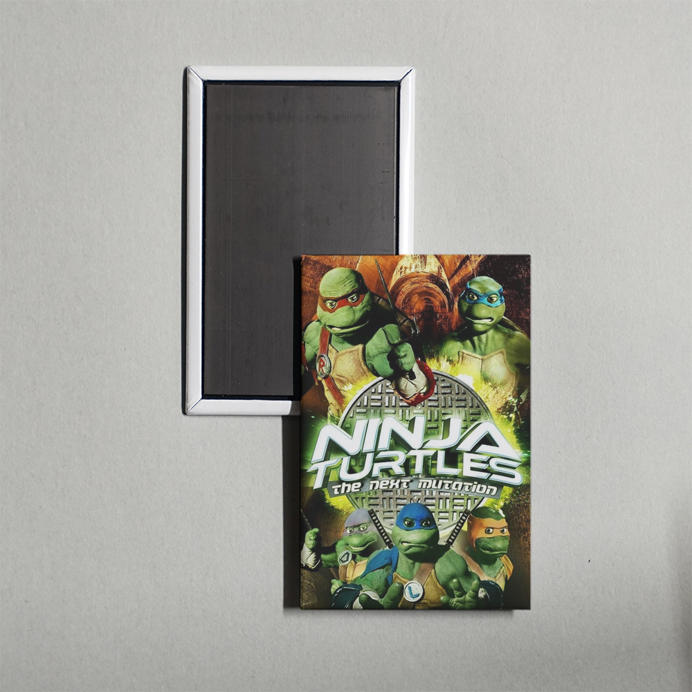 Ninja Turtles The Next Mutation TV Show Fridge Magnet