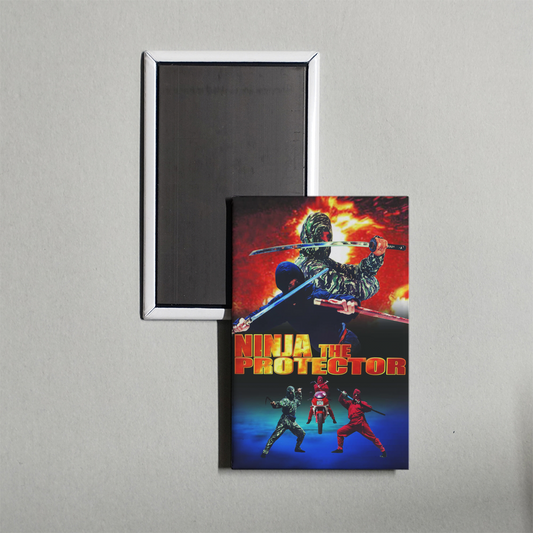 Ninja the Protector Mini Movie Fridge Magnet