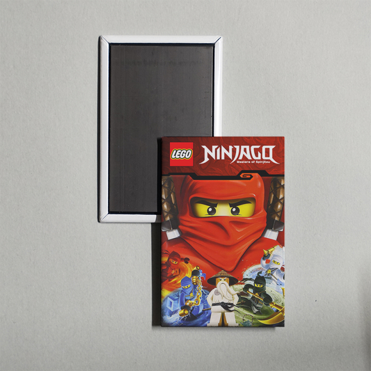 Ninjago Masters of Spinjitzu TV Show Fridge Magnet