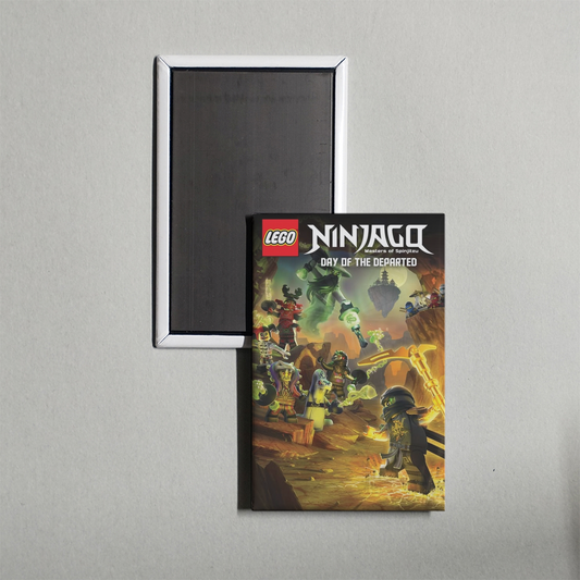 Ninjago Masters of Spinjitzu - Day of the Departed Mini Movie Fridge Magnet