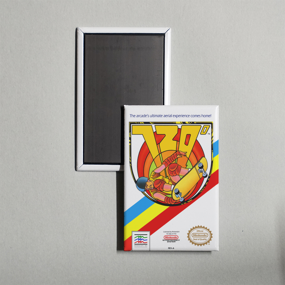 Nintendo NES 720 Degrees Mini Video Game Fridge Magnet