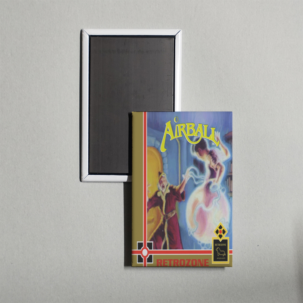 Nintendo NES Airball Mini Video Game Fridge Magnet