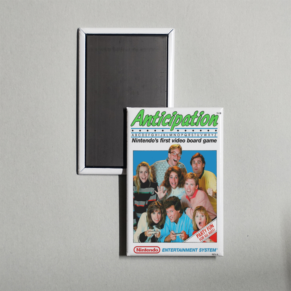 Nintendo NES Anticipation Mini Video Game Fridge Magnet