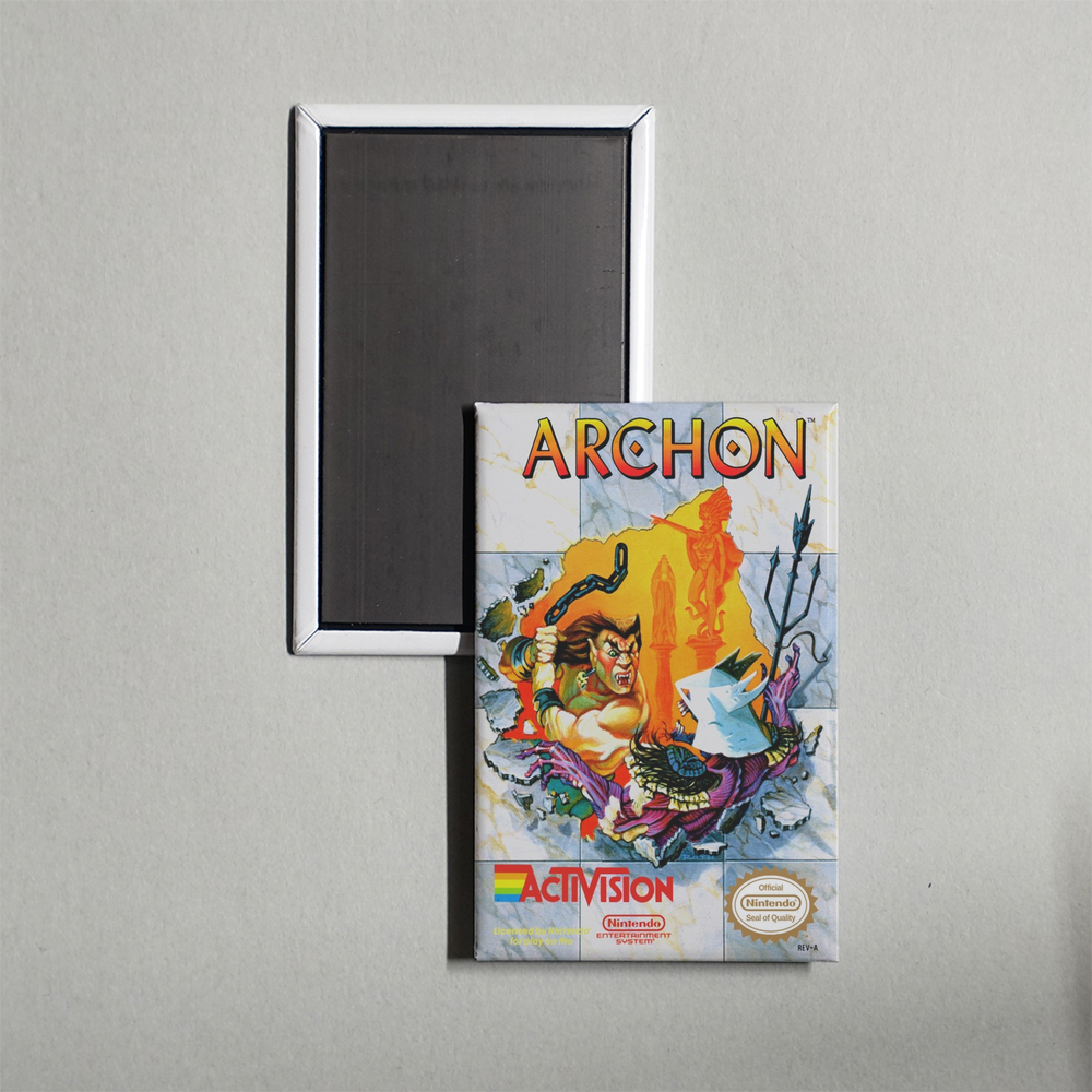 Nintendo NES Archon Mini Video Game Fridge Magnet