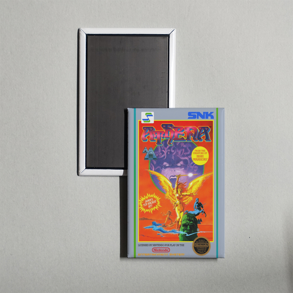 Nintendo NES Athena Mini Video Game Fridge Magnet